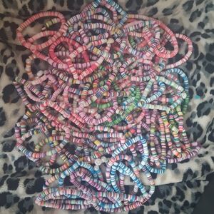 Colorful Beaded Bracelets Set